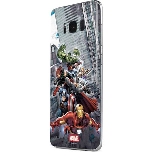Marvel Avengers Attack Galaxy S8 Plus Skin
